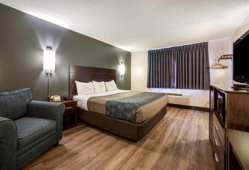身障者適用キングサイズベッドルーム, Econo Lodge Darien Lakes