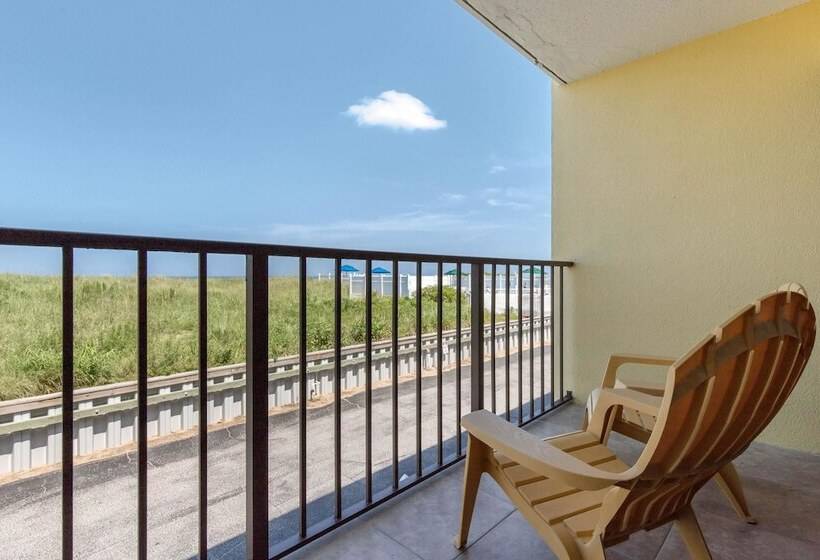Номер Стандарт 2 Двуспальные Кровати, Quality Inn Carolina Oceanfront