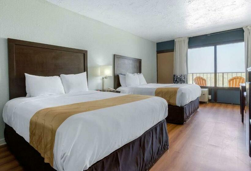 غرفه قياسيه سريرين مزدوجين, Quality Inn Carolina Oceanfront