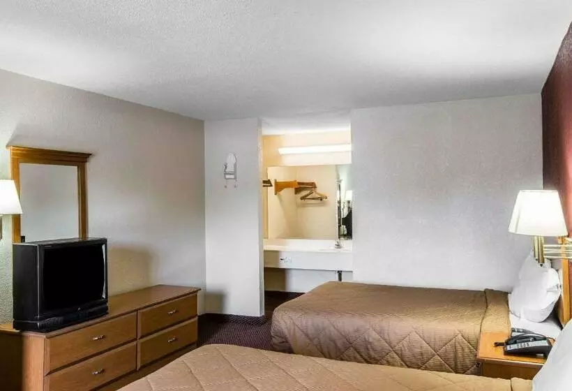 2ダブルベッドのスタンダードルーム, Rodeway Inn Expo Center