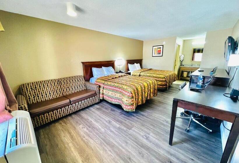 스탠다드 룸 더블 침대 2개, Rodeway Inn Expo Center