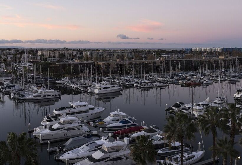 전망 스탠다드 룸 더블 침대, The Ritzcarlton, Marina Del Rey