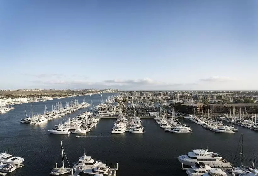 اتاق استاندارد با تخت دوبل و چشم‌انداز, The Ritzcarlton, Marina Del Rey