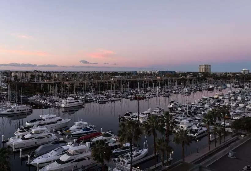 اتاق استاندارد با تخت دوبل و چشم‌انداز, The Ritzcarlton, Marina Del Rey