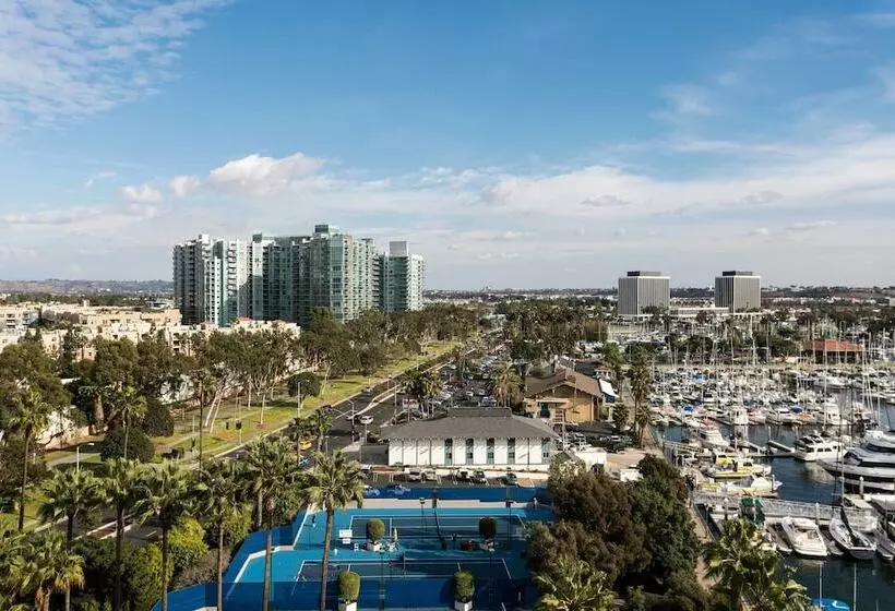 اتاق استاندارد با تخت دوبل و چشم‌انداز, The Ritzcarlton, Marina Del Rey