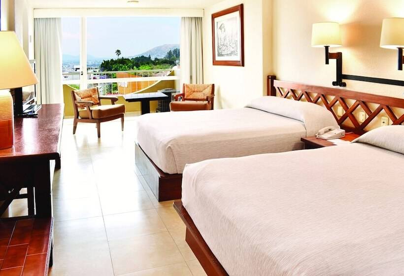 غرفه قياسيه سريرين مزدوجين, Fortin Plaza