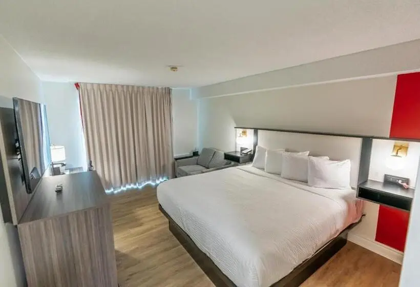 اتاق استاندارد با تخت بزرگ, Ramada By Wyndham Kingston