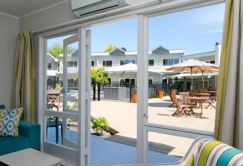 プールビューの２ベッドルームアパート, Anchorage Resort Taupo Nz