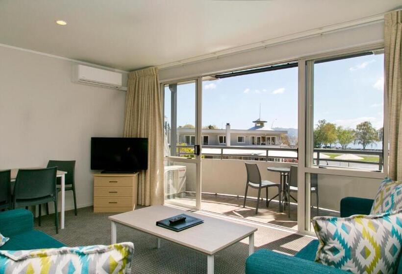 استوديو قياسي مطل على البحيرة, Anchorage Resort Taupo Nz