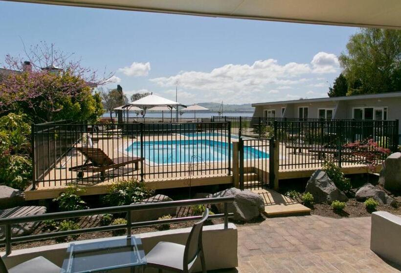 شقة غرفة واحدة مطلة على حمام السباحة, Anchorage Resort Taupo Nz