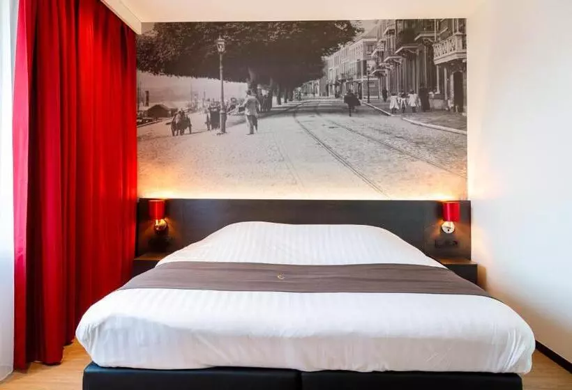 キングサイズベッドのデラックスルーム, Bastion Hotel Amsterdam Zuidwest