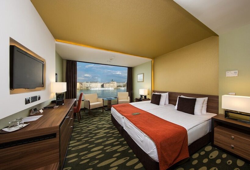 标准间带江景, Boutique Hotel Victoria Budapest