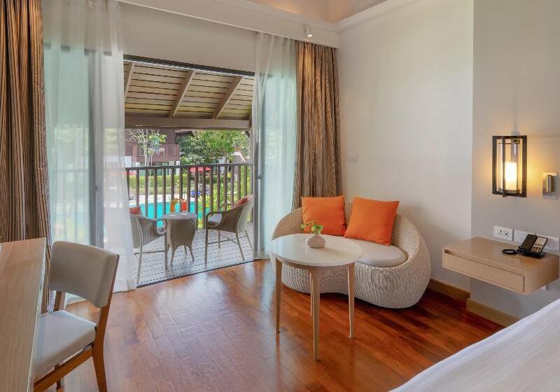 חדר דלוקס נוף בריכה, Amari Koh Samui