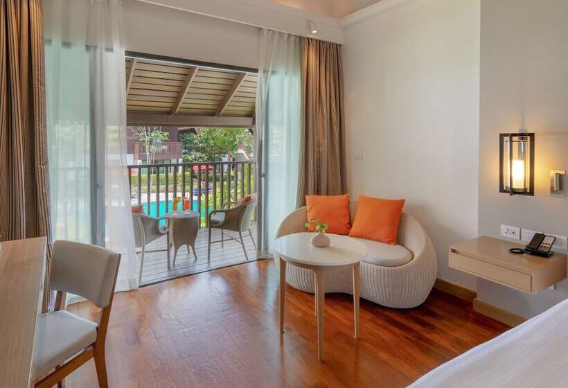 חדר דלוקס נוף בריכה, Amari Koh Samui