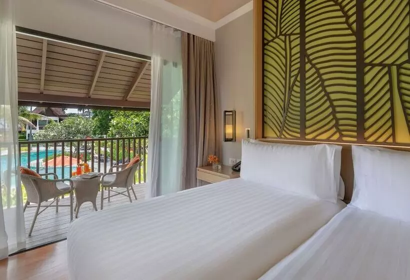プールの見えるデラックスルーム, Amari Koh Samui