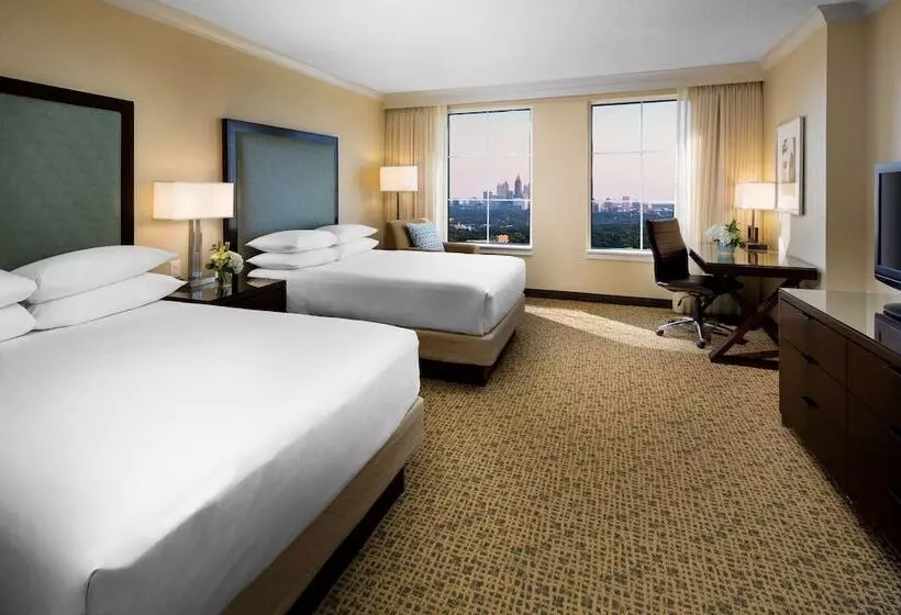 ２ダブルベッドのスタンダードルーム, Grand Hyatt Atlanta In Buckhead