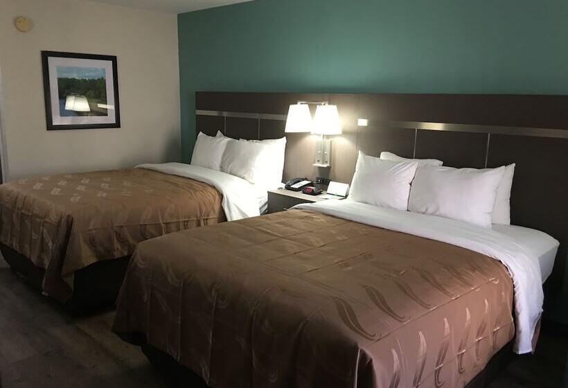 غرفه قياسيه سريرين مزدوجين, Quality Inn Greenville Near University