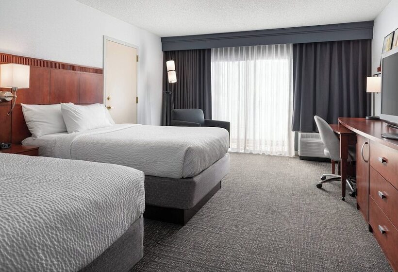 2ダブルベッドのスタンダードルーム, Courtyard By Marriott Pleasanton