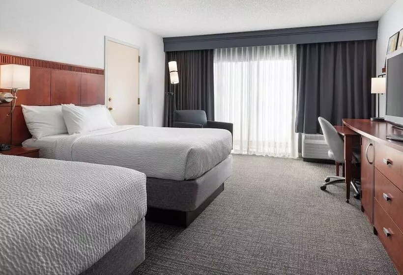 اتاق استاندارد با 2 تخت دوبل, Courtyard By Marriott Pleasanton