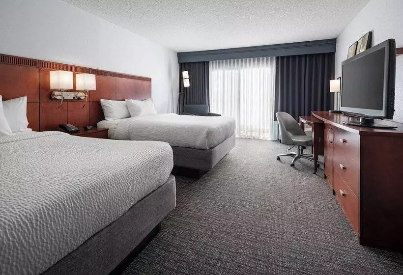 اتاق استاندارد با 2 تخت دوبل, Courtyard By Marriott Pleasanton