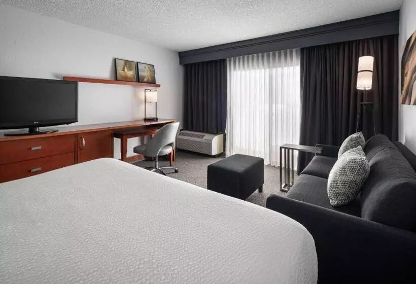 اتاق استاندارد با تخت بزرگ, Courtyard By Marriott Pleasanton