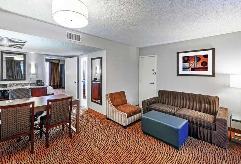 디럭스 스위트 킹 침대, Embassy Suites By Hilton Temecula Valley Wine Country