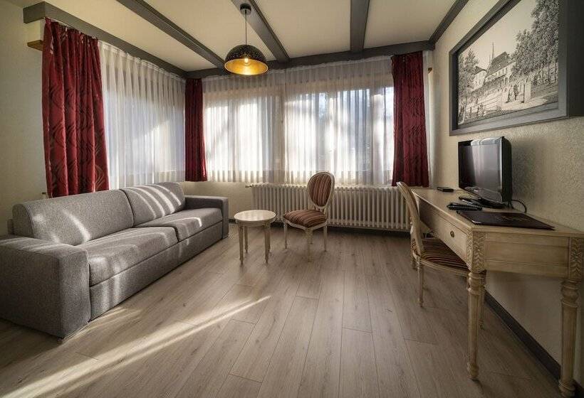 4인용 스탠다드 룸, Hôtel Du Parc, Restaurant, Spa & Wellness