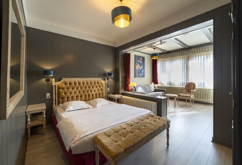 4인용 스탠다드 룸, Hôtel Du Parc, Restaurant, Spa & Wellness