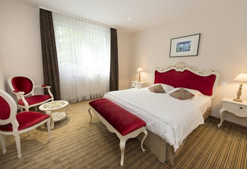 디럭스 룸, Hôtel Du Parc, Restaurant, Spa & Wellness