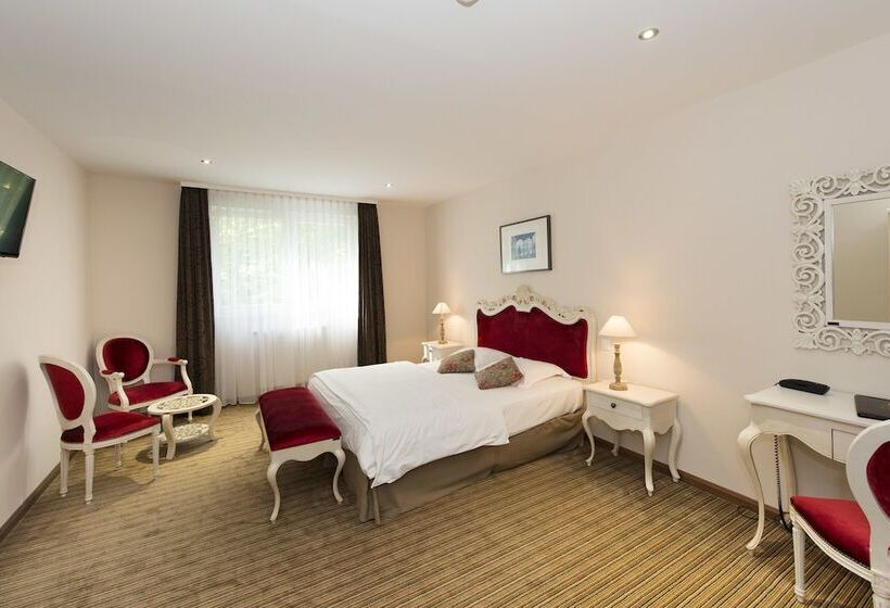 디럭스 룸, Hôtel Du Parc, Restaurant, Spa & Wellness