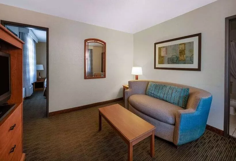 キングサイズベッドのスイートルーム, Days Inn By Wyndham Encinitas Moonlight Beach