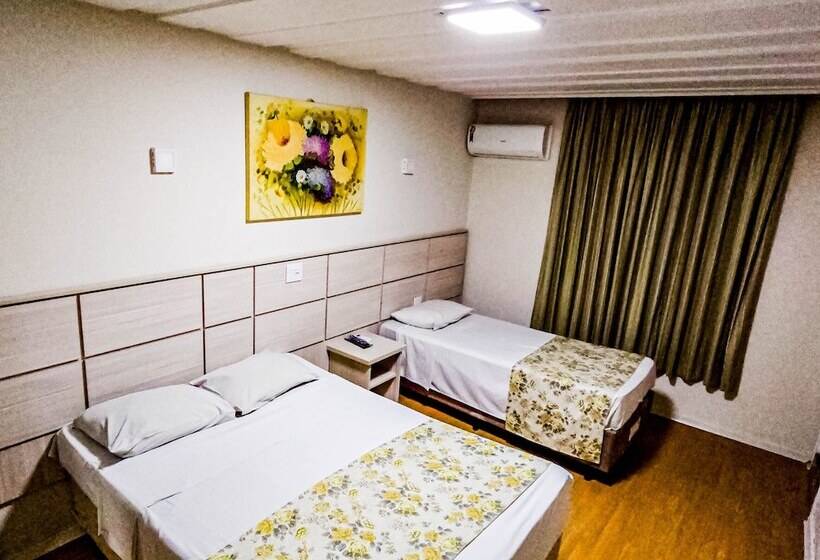 اتاق استاندارد چهار تخته, Euro Suite São Paulo By Nacional Inn   A 600 Metros Da Rua 25 De Março