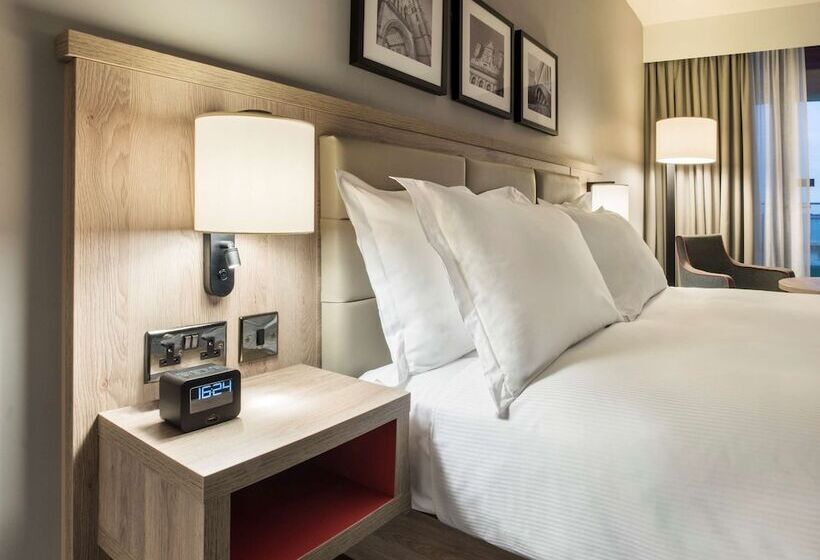 适合残疾人士使用的带双人床的标准间, Hilton Garden Inn Manchester Emirates Old Trafford