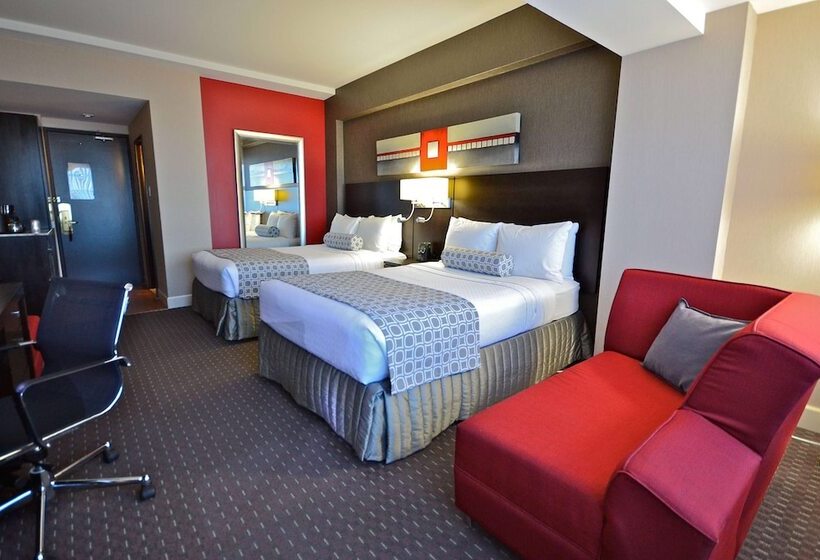 غرفه قياسيه سريرين مزدوجين, Armon Plaza Montreal Airpt, Trademark Collection By Wyndham