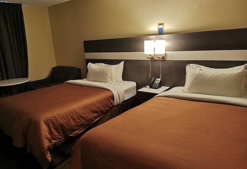Номер Стандарт 2 Двуспальные Кровати, Auberge De La Gare
