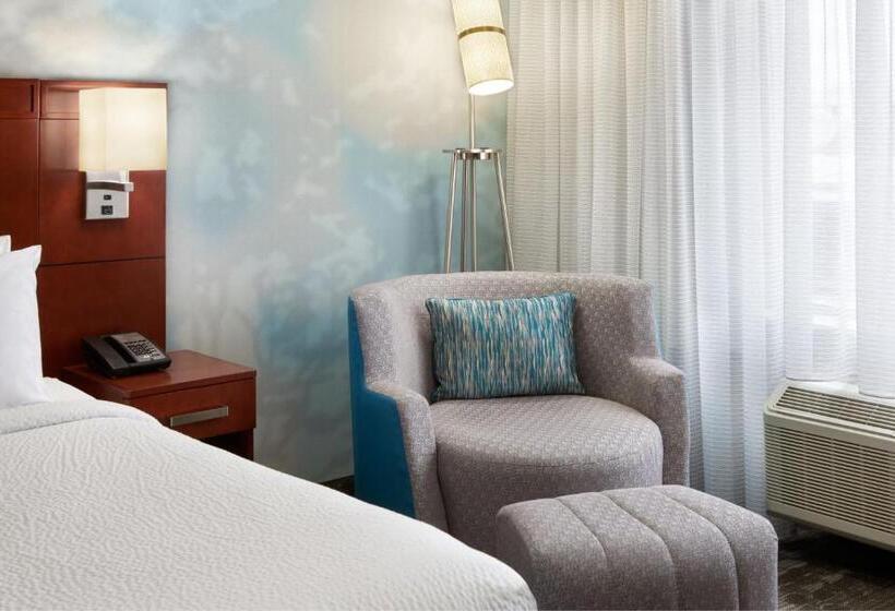 带大床的标准间, Courtyard By Marriott Ottawa Downtown