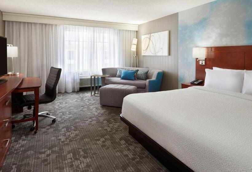 带大床的标准间, Courtyard By Marriott Ottawa Downtown