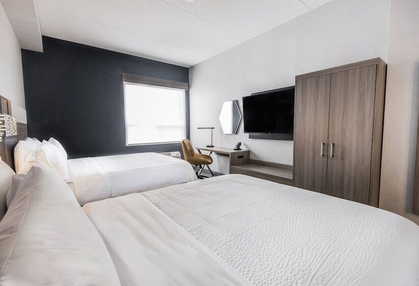 ２ダブルベッドのスタンダードルーム, Holiday Inn Express Toronto North York, An Ihg