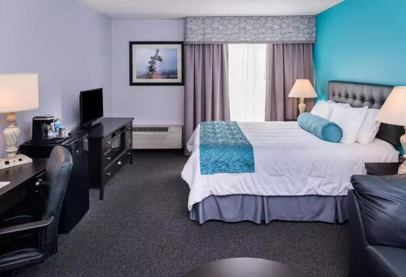 キングサイズベッドのデラックスルーム, Days Inn By Wyndham Sudbury & Conference Centre