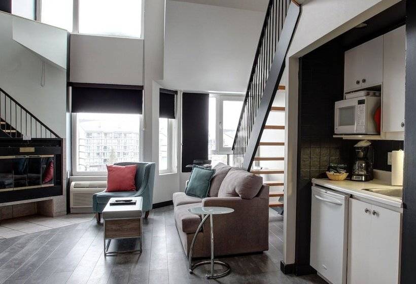 １ベッドルームのスーペリアアパートメント, Hebergement Montsteanne Condos