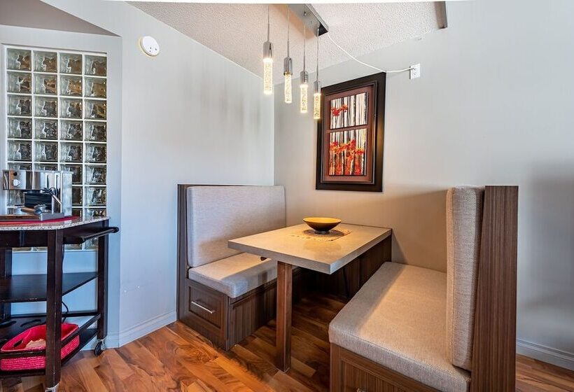 1ベッドルームのスーペリアアパートメント, Hebergement Montsteanne Condos