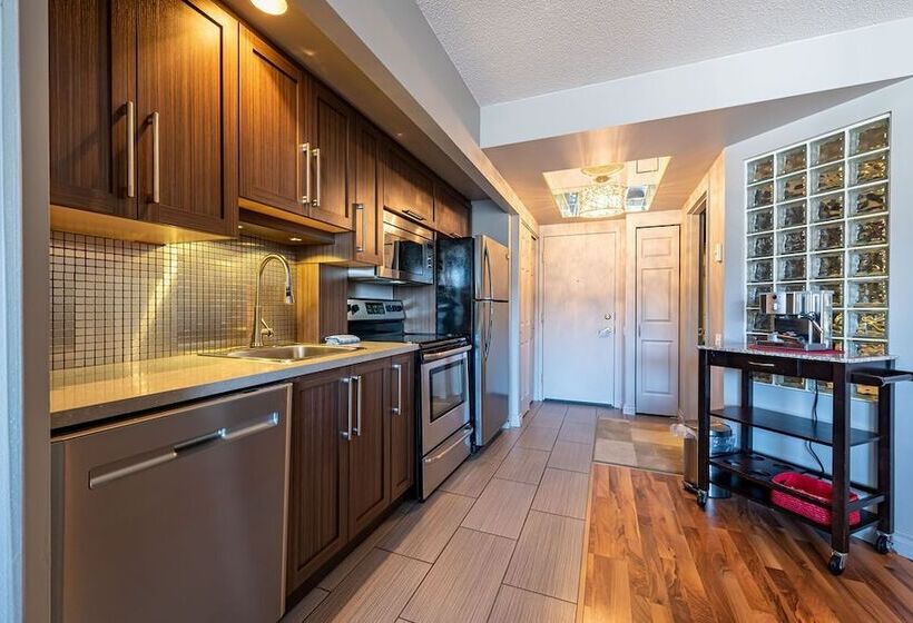 １ベッドルームのスーペリアアパートメント, Hebergement Montsteanne Condos