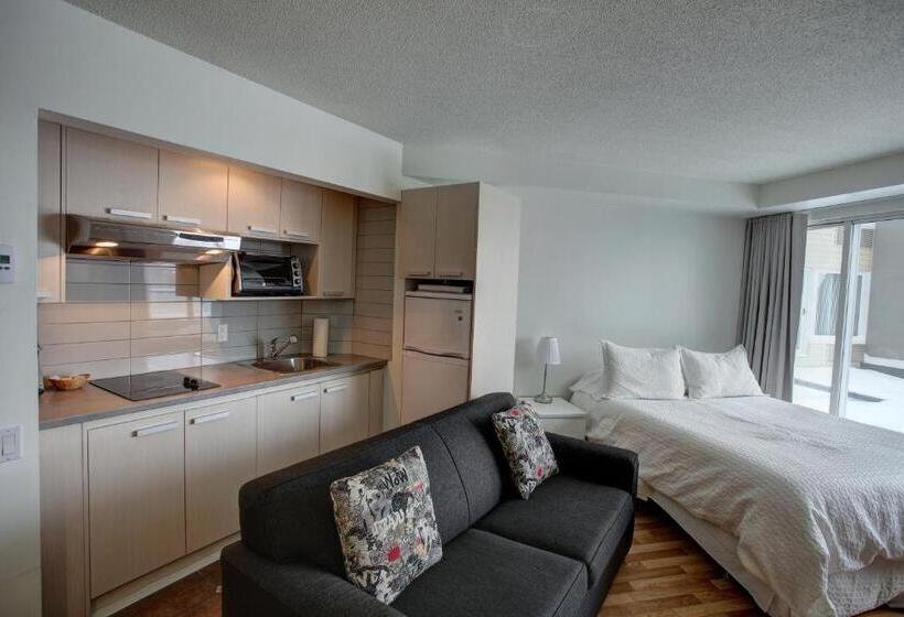 1ベッドルームのスーペリアアパートメント, Hebergement Montsteanne Condos