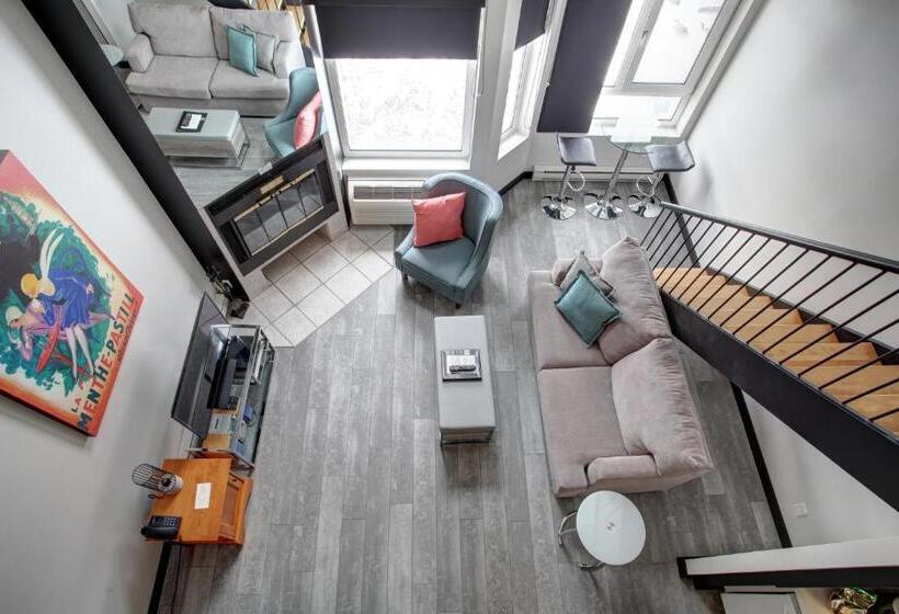 スーペリアファミリールーム, Hebergement Montsteanne Condos