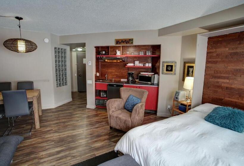 1ベッドルームのスーペリアアパートメント, Hebergement Montsteanne Condos