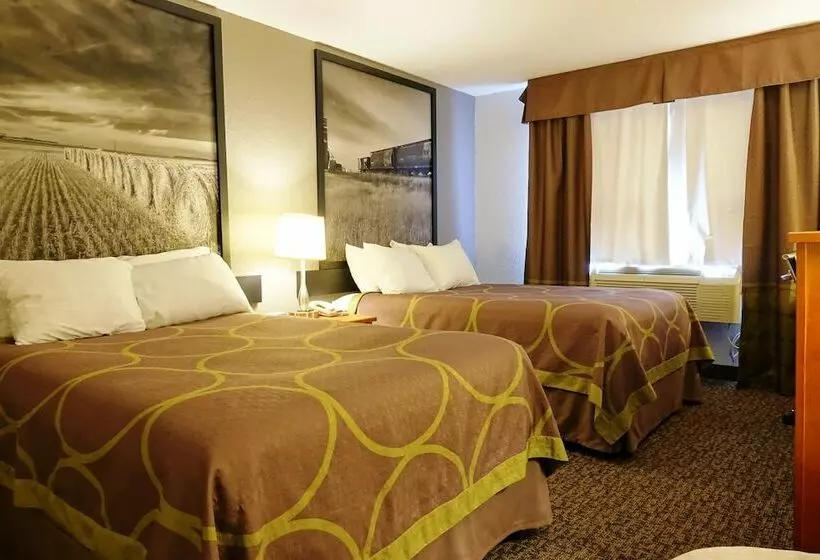 اتاق استاندارد با 2 تخت دوبل, Super 8 By Wyndham Regina