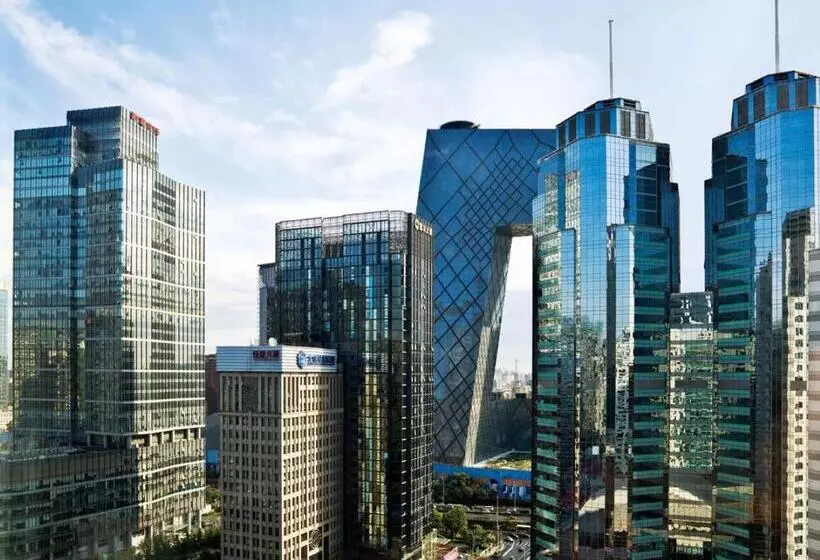 キングサイズベッドのデラックスルーム, Kerry Hotel, Beijing By Shangri La