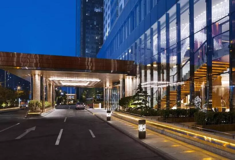 キングサイズベッドのデラックスルーム, Kerry Hotel, Beijing By Shangri La