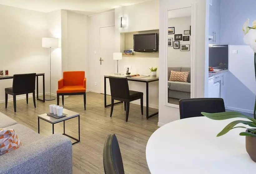 １ベッドルームアパートメント, Citadines Antigone Montpellier