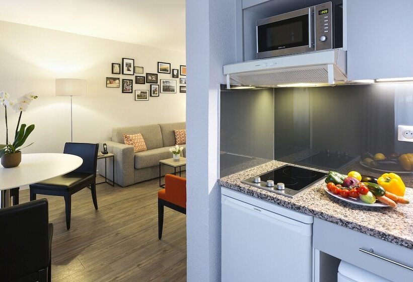 침실 1개 디럭스 아파트, Citadines Antigone Montpellier